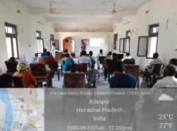 Workshop on Prevention of Hazardous Cleaning of Sewers and Septic Tanks held on 22.09.2020 at Municipal Council Bilaspur (H.P.)