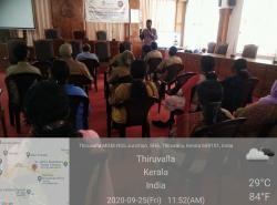 Workshop on Prevention of Hazardous Cleaning of Sewers and Septic Tanks held on 25.09.2020 at Thiruvalla Municipal Council, Kerala