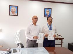 NSKFDC signed MoA with Central Bank of India on 19th July 2022 for implementing NSKFDC schemes.