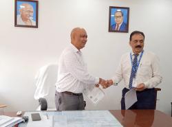 NSKFDC signed MoA with Central Bank of India on 19th July 2022 for implementing NSKFDC schemes.